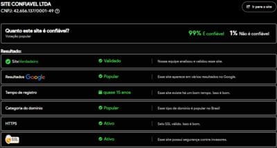 Site verificado e verdadeiro:kebetcom